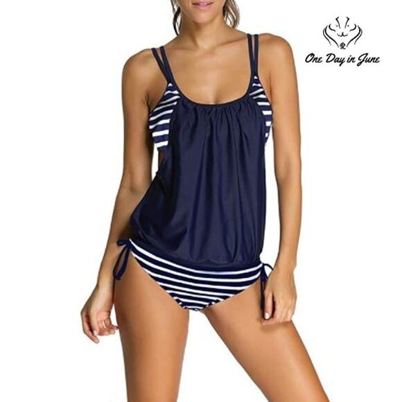 Dokotoo Double Up Tankini Size XL - Picture 1 of 4